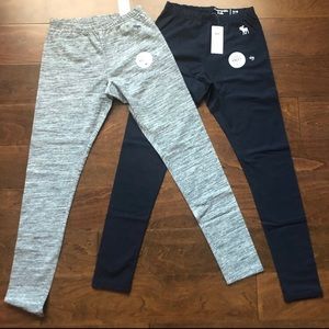 Abercrombie kids knit leggings